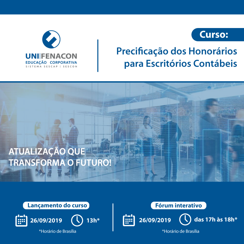 EAD - Precificação dos Honorários para Escritórios Contábeis