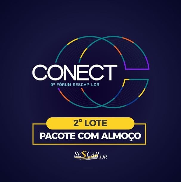 9º CONECT - PACOTE COM ALMOÇO - (5 PONTOS CRC)